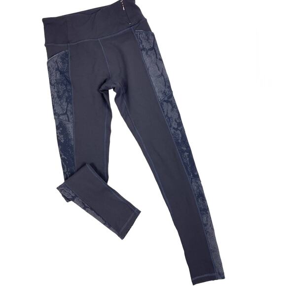 CALIA Essential Mesh Leggings by Carrie Underwood Snakeskin Gray Womens Small - Picture 1 of 9